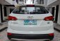 White Hyundai Santa Fe 2014 -1