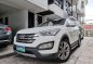 White Hyundai Santa Fe 2014 -5