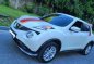 Pearl White Nissan Juke 2015 for sale in Automatic-1