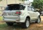 Selling Brightsilver Toyota Fortuner 2012 in Valenzuela-1