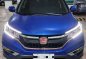 Blue Honda CR-V 2017 for sale in Manila-0