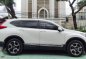 Pearl White Honda CR-V 2018 for sale in Quezon-1