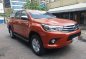 Orange Toyota Hilux 2019 for sale in Pasig-0
