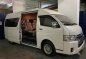 Selling Pearl White Toyota Hiace Super Grandia 2018 in Malabon-1