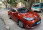 Orange Toyota Vios 2014 for sale in Quezon-3