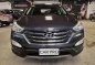 Selling Blue Hyundai Santa Fe 2015 in San Fernando-1