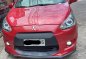 Red Mitsubishi Mirage 2014 for sale in Quezon-0
