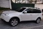 Pearl White Subaru Forester 2010 for sale in Caloocan-1