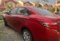 Red Toyota Vios 2016 for sale in Manual-1