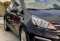 Black Kia Rio 2017 for sale in Automatic-1
