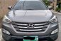 Grey Hyundai Santa Fe 2013 for sale in Manila-0