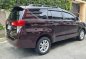 Red Toyota Innova 2021 for sale in Automatic-3