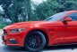 Orange Ford Mustang 2017 for sale in Automatic-2