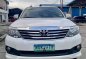 White Toyota Fortuner 2014 for sale in Manila-0