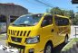 Selling Yellow Nissan Urvan 2017 in Parañaque-0