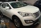 White Hyundai Santa Fe 2014 for sale in Quezon-0
