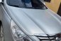Brightsilver Hyundai Sonata 2012 for sale in Quezon-1