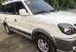 Pearl White Mitsubishi Adventure 2013 for sale in Bocaue-5