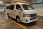 Selling Pearl White Toyota Hiace Super Grandia 2018 in Pateros-0