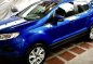 Blue Ford Ecosport 2016 for sale in Pateros-0