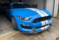 Sell Blue 2017 Ford Mustang-7