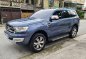 Sell Blue 2016 Ford Everest -1