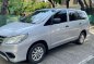 Pearl White Toyota Innova 2016 for sale in Las Piñas-9