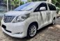 Pearl White Toyota Alphard 2011 for sale in Taytay-0