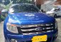 Sell Blue 2014 Ford Ranger in Calamba-3