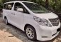 Pearl White Toyota Alphard 2011 for sale in Taytay-9