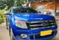 Sell Blue 2014 Ford Ranger in Calamba-2