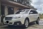 Sell Pearl White 2014 Subaru Outback in Rizal-1