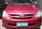 Sell Red 2005 Toyota Innova in Parañaque-0
