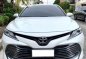Pearl White Toyota Camry 2020 for sale in Automatic-1