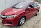 Sell Red 2016 Honda City in Taal-2
