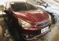 Red Mitsubishi Mirage 2018 for sale in Automatic-1