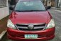 Red Toyota Innova 2005 for sale in Manual-1