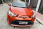 Orange Toyota Vios 2017 for sale in Marikina-8