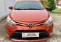 Selling Orange Toyota Vios 2018 in Taal-1