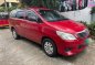 Red Toyota Innova 2014 for sale in Manila-0