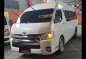 White Toyota Hiace Super Grandia 2018 Van at 15506 for sale-1