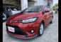 Red Toyota Vios 2017 Sedan for sale -1