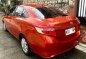 Orange Toyota Vios 2017 for sale in Quezon-5