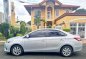 Brightsilver Toyota Vios 2013 for sale in Quezon-1