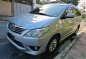 Silver Toyota Innova 2012 for sale in Quezon-1