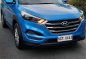 Selling Blue Hyundai Tucson 2017 in Quezon City-3