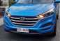 Selling Blue Hyundai Tucson 2017 in Quezon City-4