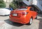Orange Toyota Vios 2016 for sale in Pasay-2