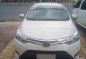 Pearl White Toyota Vios 2017 for sale in Caloocan-0