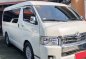 Pearl White Toyota Hiace Super Grandia 2018 for sale in Automatic-0